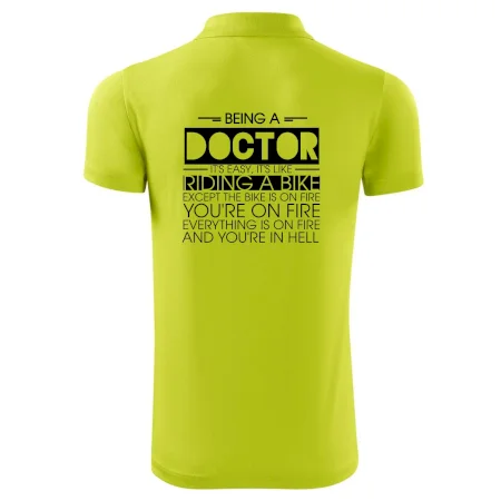 Being a doctor - bike