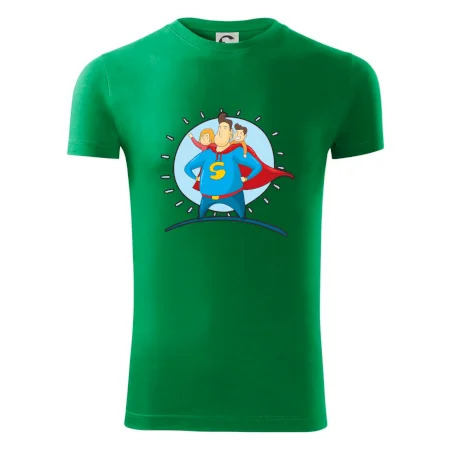 Táta superman - holka a kluk