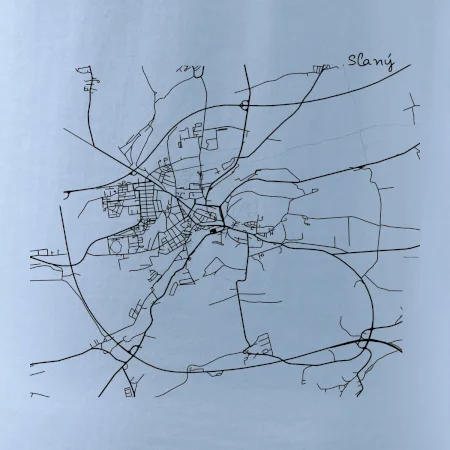 Černobílá mapa Cerhovice 267 61