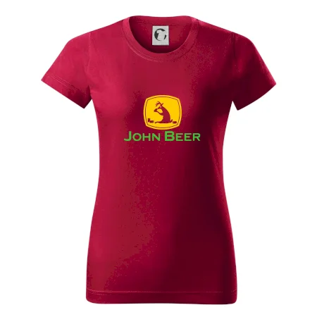 John Beer jelen s pivem