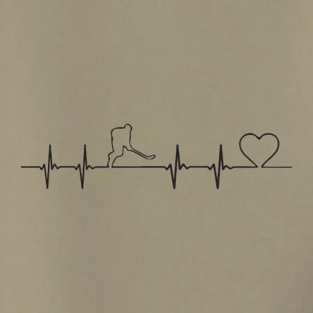 Hokejový hráč EKG
