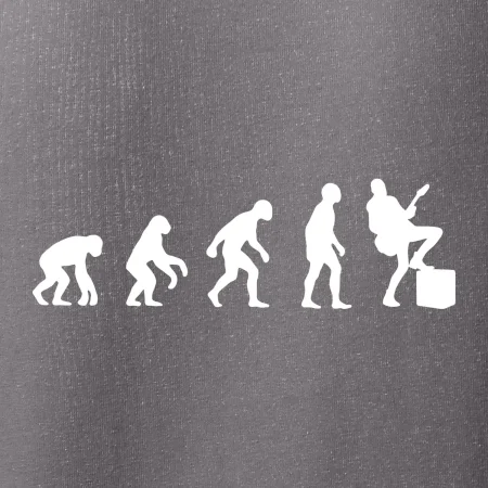 Evoluce kytarista - noha na kombu