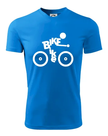 Bike nápis postava