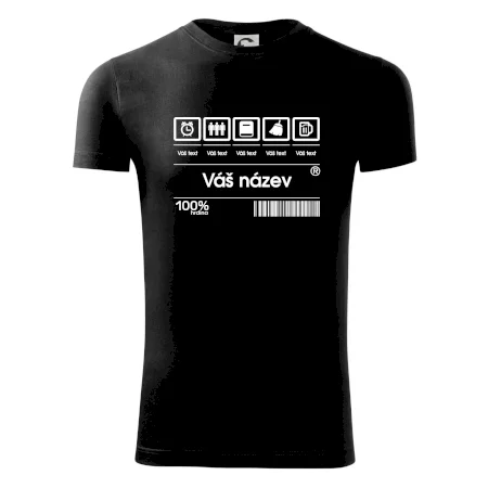 Čárový kód - Vlastní text