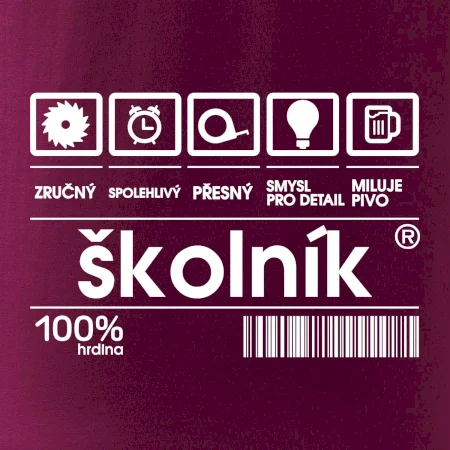 Čárový kód - Školník