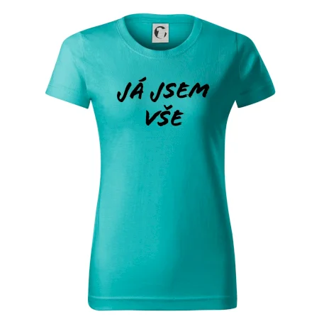Nápis Já jsem vše!