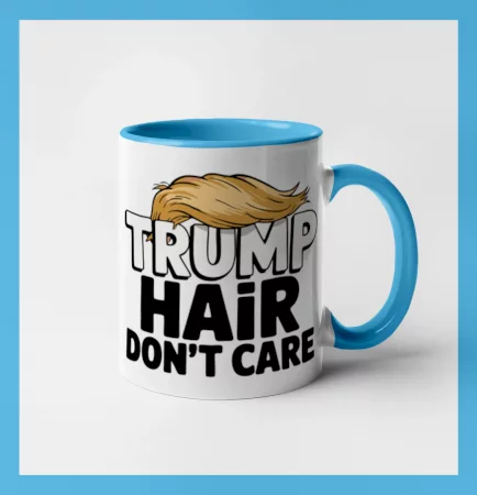 Trump hair dont care