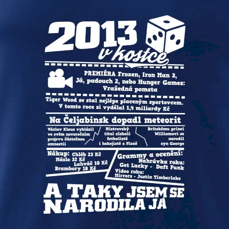2013 v kostce