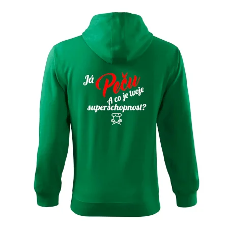 Já peču - tvoje superschopnost? šikmý nápis
