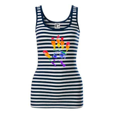 LGBT hand print