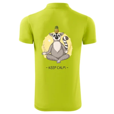 Yoga - keep calm kreslený