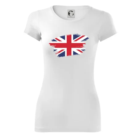 Britská vlajka roztrhaná