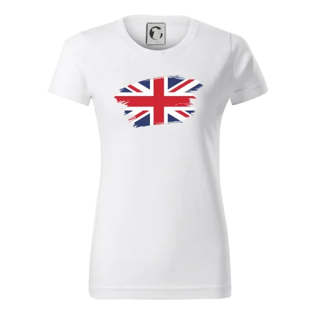 Britská vlajka roztrhaná
