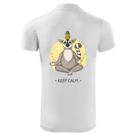 Yoga - keep calm kreslený