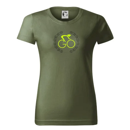 GO cyklista (fluo potisk)