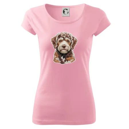 Lagotto romagnolo vyšívaná hlava