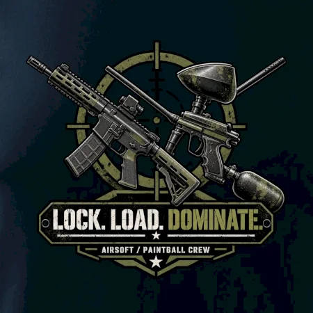 Taktická výzva lock load dominate airsoft
