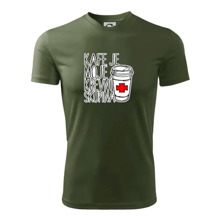 Kafe je moje krevní skupina