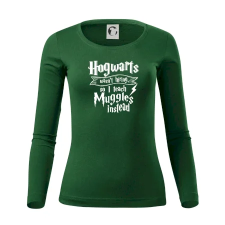 Harry - Hogwarts wasn’t hiring, so I teach Muggles instead