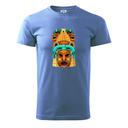 Mayové maska s pyramidou