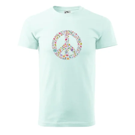 Peace symbol lístečky