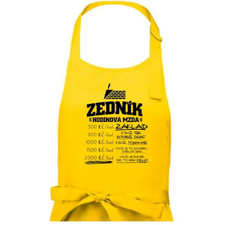 Hodinová mzda zedník