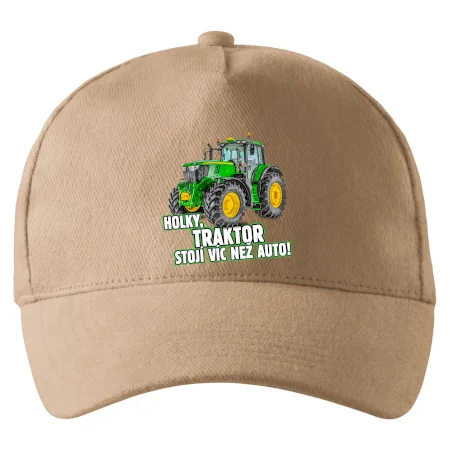 Holky, traktor stojí víc než auto