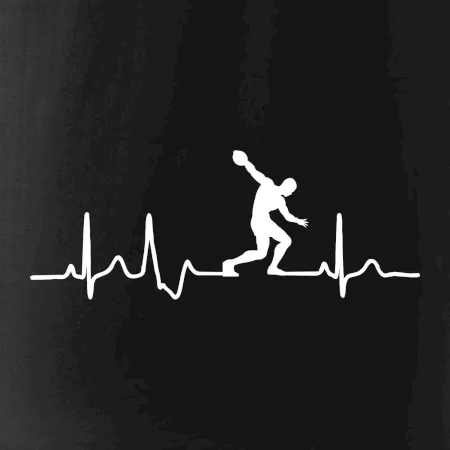 EKG hod diskem