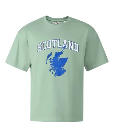 Scotland nápis s mapou