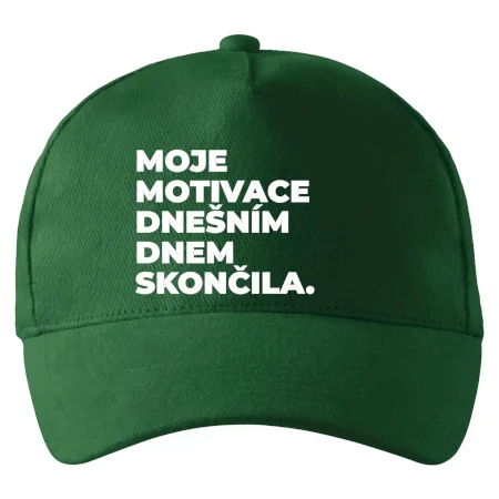 MOJE MOTIVACE DNEŠNÍM DNEM SKONČILA.
