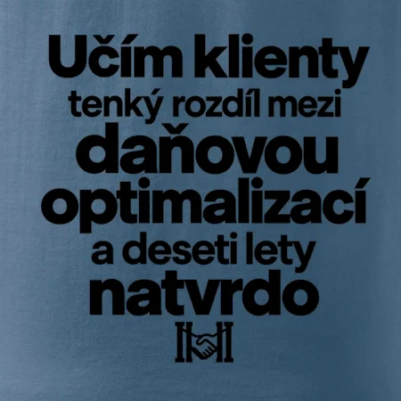 Daňová optimalizace versus deset let natvrdo