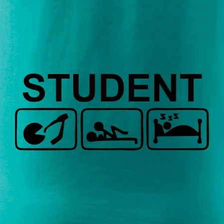 Pít užívat spát - student