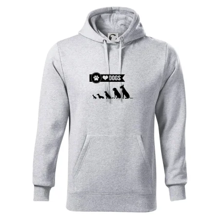 I love dogs - tlapka