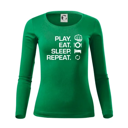 MMA eat sleep repeat