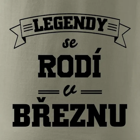 Legendy se rodí v březnu