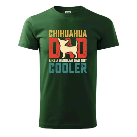 Chihuahua dad like a regular dad