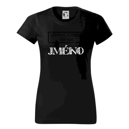 Folklor - jméno - nápis