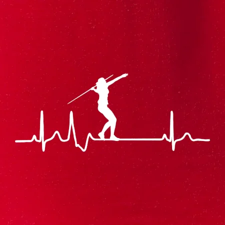 EKG hod oštěpem žena