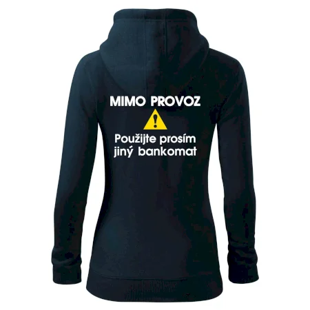 Mimo provoz - použijte jiný bankomat