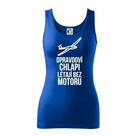 Opravdovi chlapi létají bez motoru