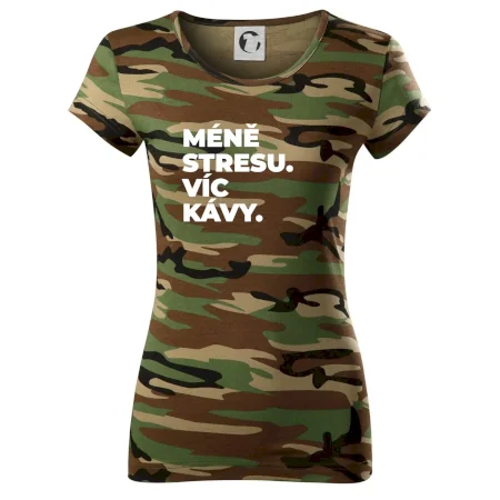 MÉNĚ STRESU.VÍC KÁVY.