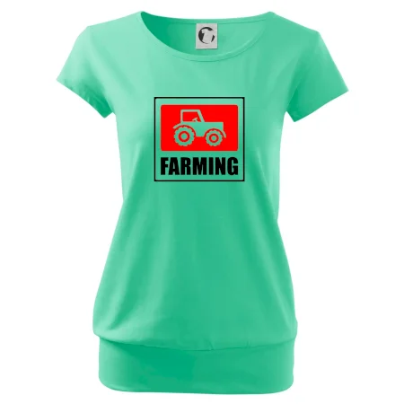 Farming traktor logo