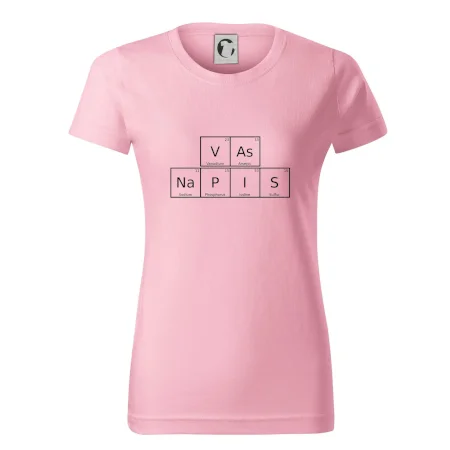 Vlastní nápis - periodická tabulka