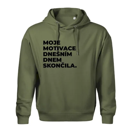 MOJE MOTIVACE DNEŠNÍM DNEM SKONČILA.