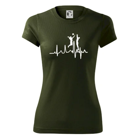 EKG volejbalistky
