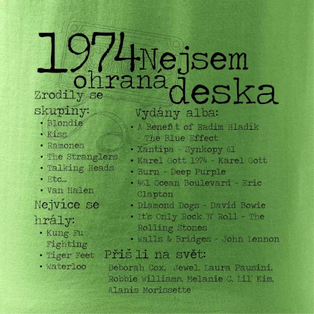 Nejsem ohraná deska 1974