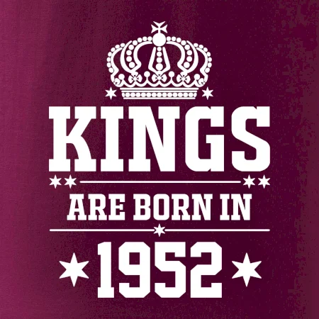 Kings are born in 1952