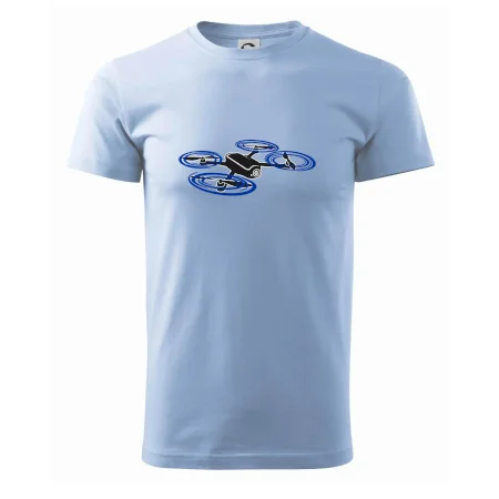Dron letící