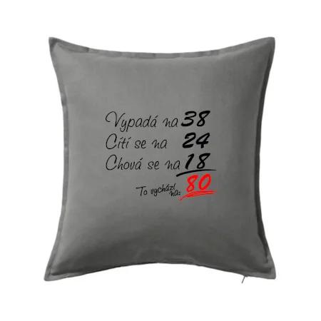 Vypadá, cítí se, chová se - 80 let