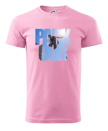 Parkour nápis nebe
